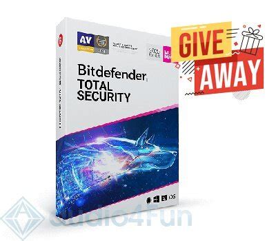 Bitdefender Total Security 2024 Giveaway .